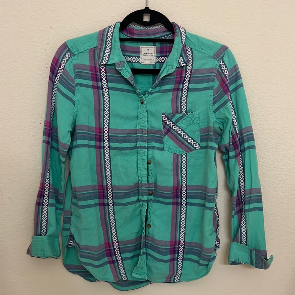 Ae boyfriend button down